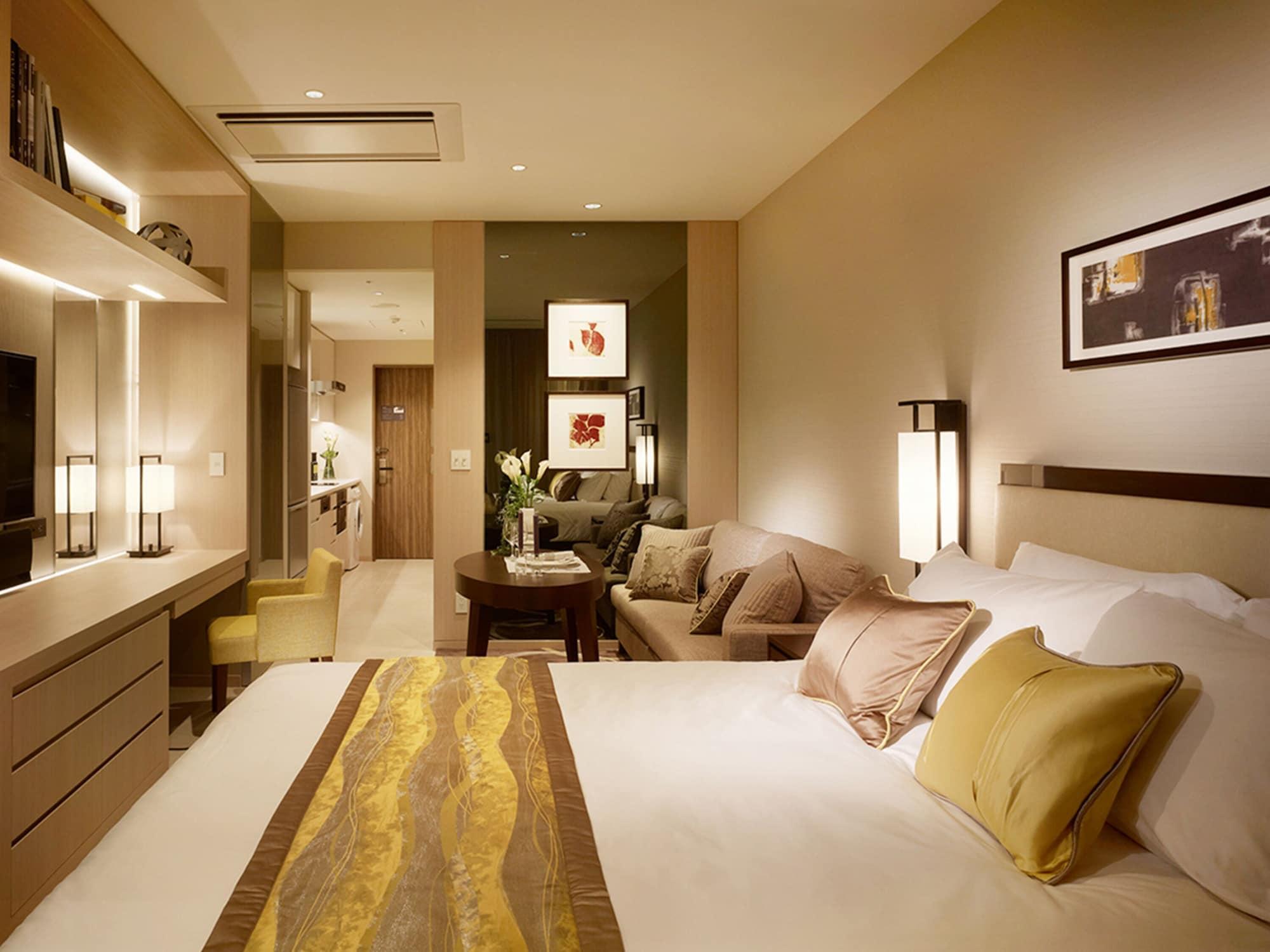 Oakwood Premier Tokyo Hotel Екстериор снимка A room at the hotel